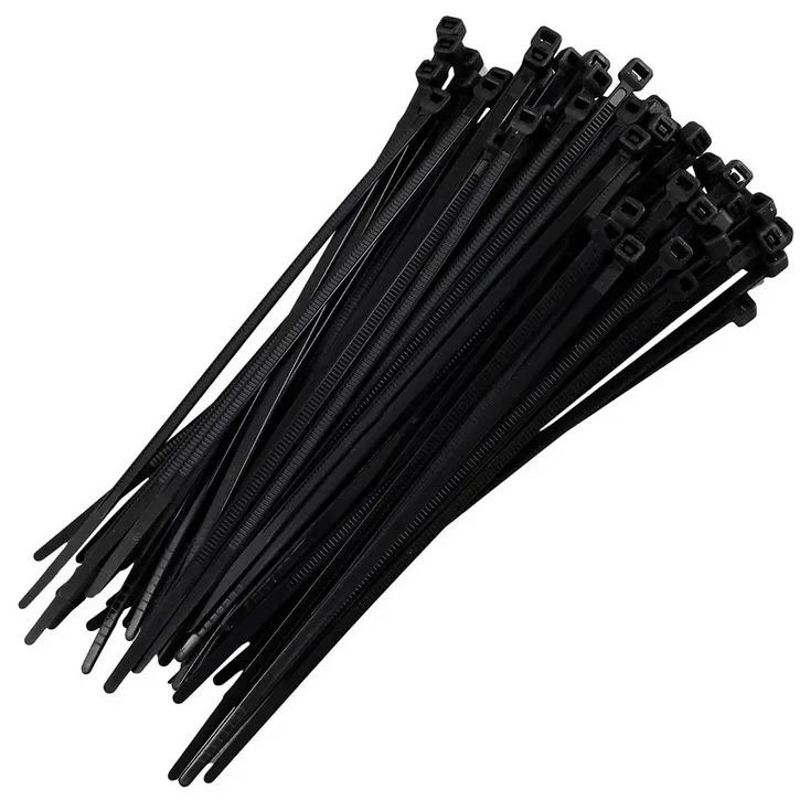 ABRAÇADEIRA 4 X 200MM PRETA