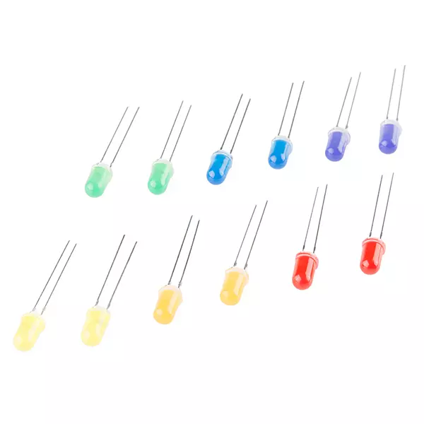 LED 5 MM VERMELHO DIFUSO