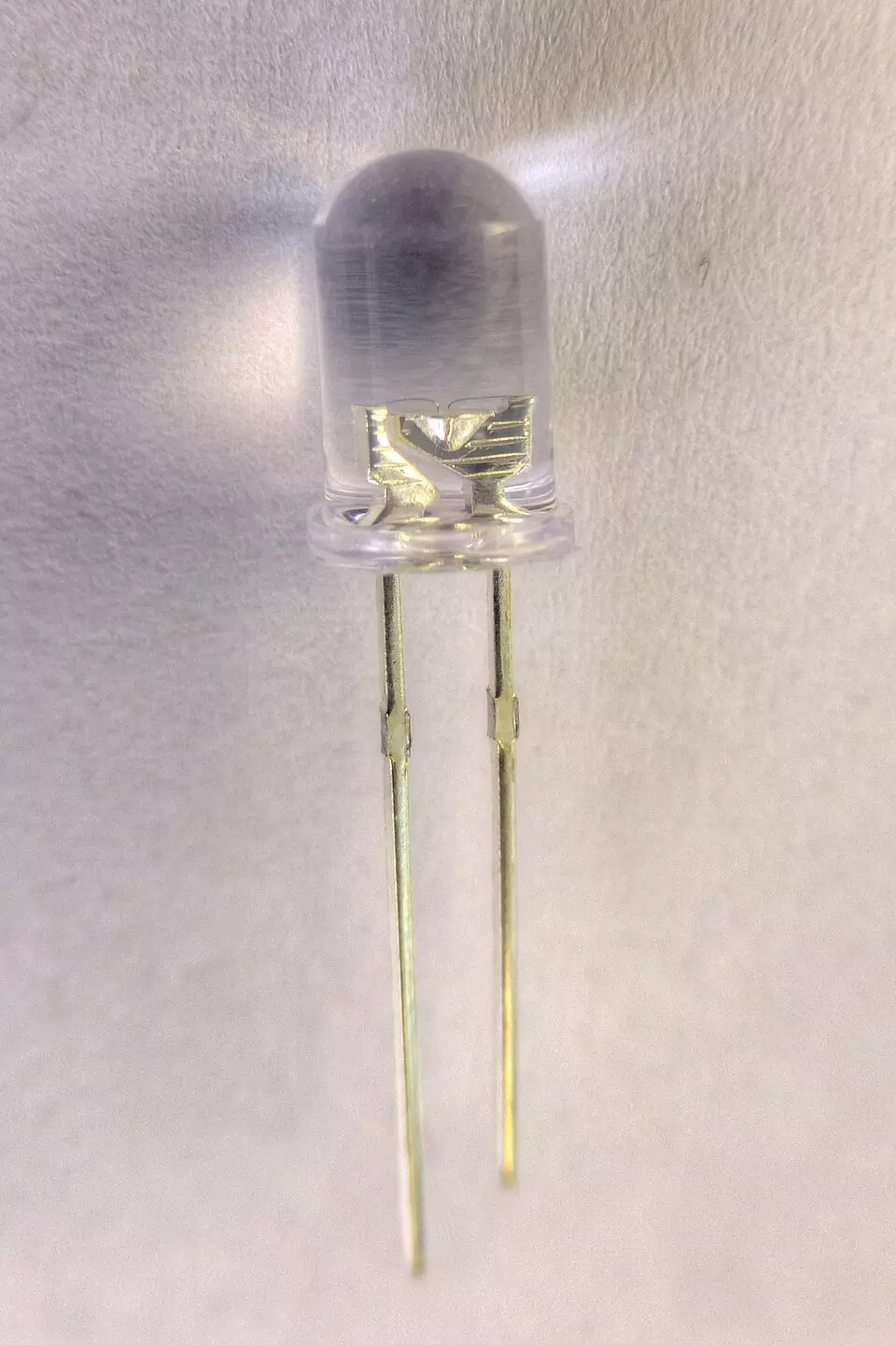 DIODO LED 3MM TRANSPARENTE AZUL 1500 MCD